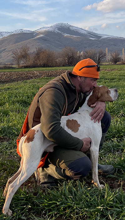 cacciare con il cane da ferma in Macedonia