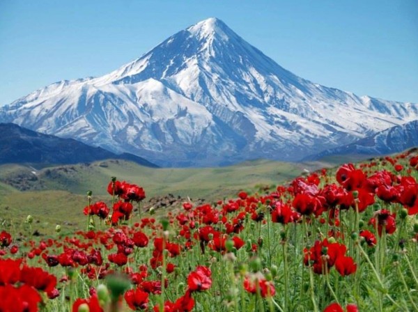 Caccia in montagna in Iran
