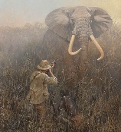 caccia-all-elefante-in-africa-nel-secolo-scorso