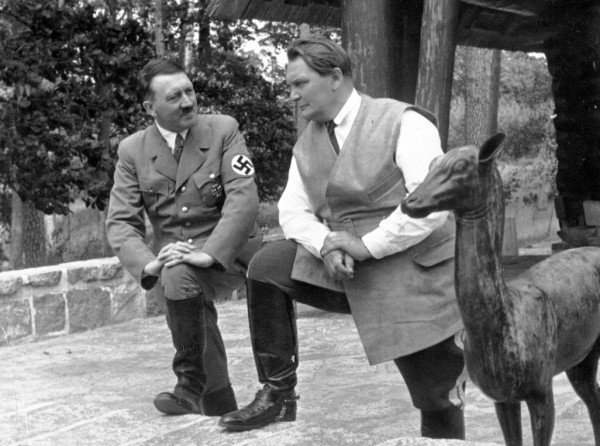 Hermann-Goering-e-Hitler-a-caccia