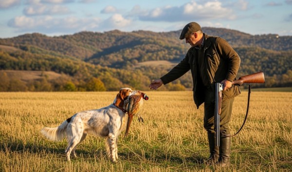 Cacciatore-inglese-in-visita-a-La-Montefeltro-a-Rivergaro