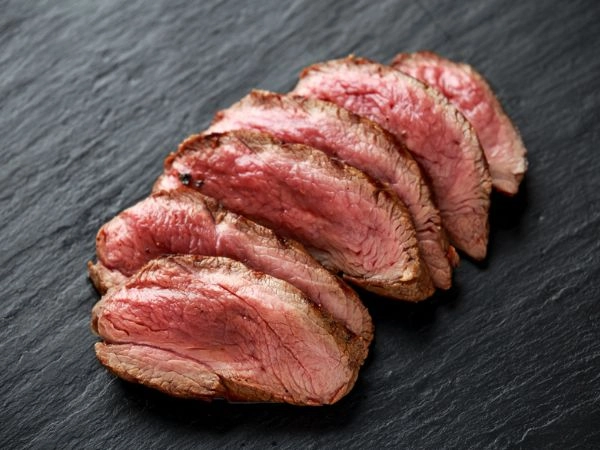 Bistecca di cervo media rara
